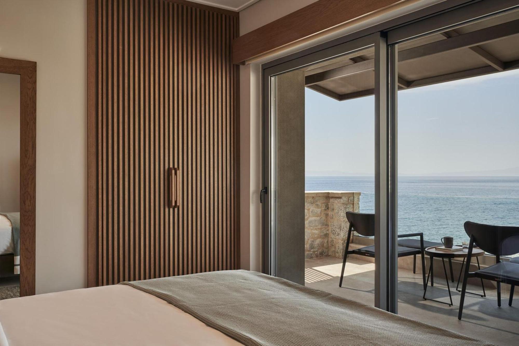 Beachfront Alassa Villas With Private Pools Kotronion  Exterior photo