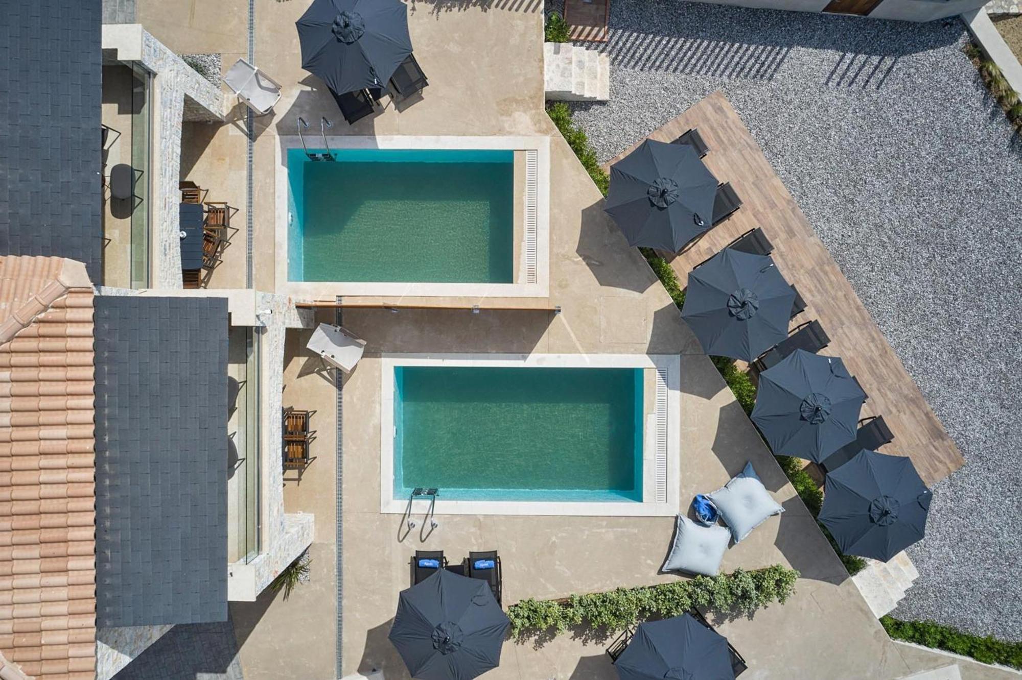 Beachfront Alassa Villas With Private Pools Kotronion  Exterior photo